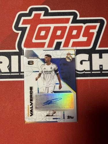Federico Valverde 2025 Topps Real Madrid Los Blancos /75