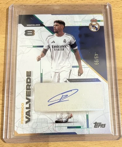 Federico Valverde 2025 Topps Real Madrid Los Blancos /99