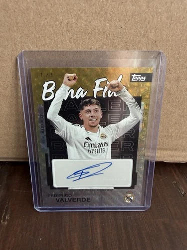 Federico Valverde 2025 Topps Real Madrid Team Set 1/1