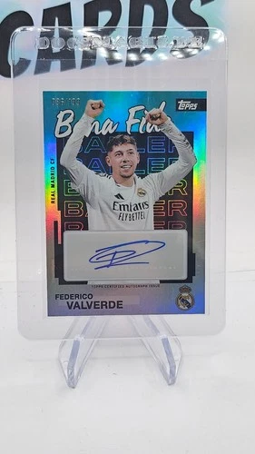 Federico Valverde 2025 Topps Real Madrid Team Set /199