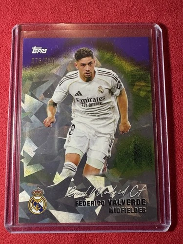 Federico Valverde 2025 Topps Real Madrid Team Set /250
