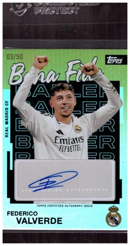 Federico Valverde 2025 Topps Real Madrid Team Set /50