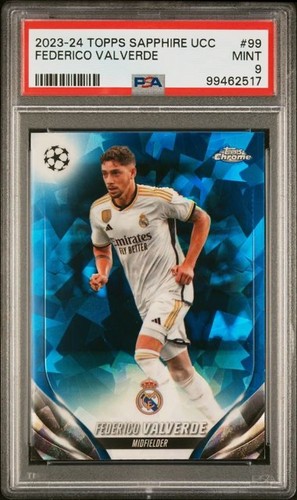 Federico Valverde 2023 Topps Sapphire Chrome Sapphire /99
