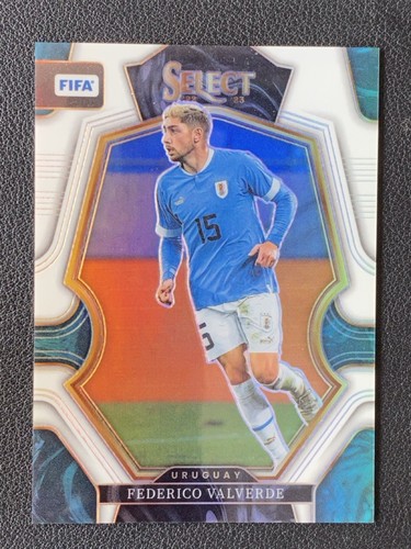 Federico Valverde 2023 Panini Select Blanco Prizm /20