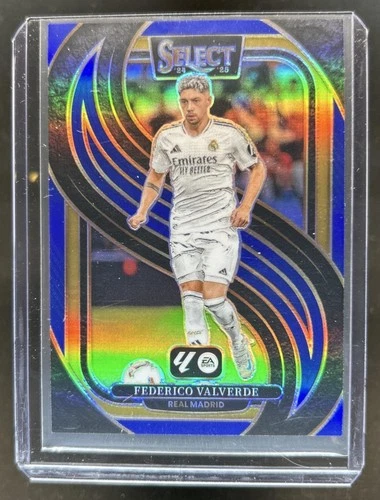Federico Valverde 2024 Panini Select Blue Prizm #114