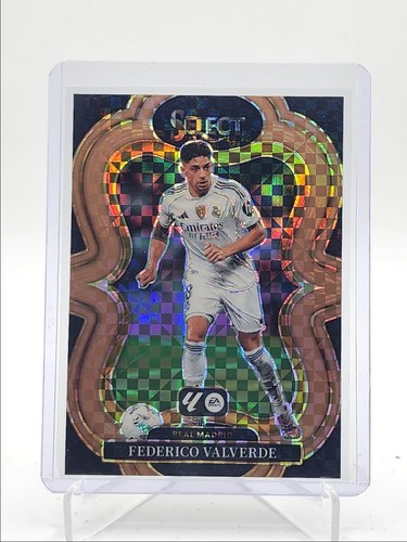 Federico Valverde 2025 Panini Select Bronze Checkerboard /99