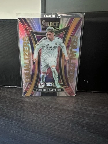 Federico Valverde 2024 Panini Select FIFA Silver Prizm