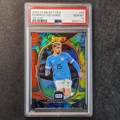 Federico Valverde 2022 Panini Select FIFA World Cup Tie Dye /25