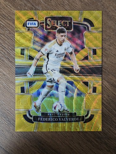 Federico Valverde 2023 Panini Select Gold /10