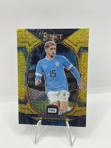 Federico Valverde 2022 Panini Select Gold /10