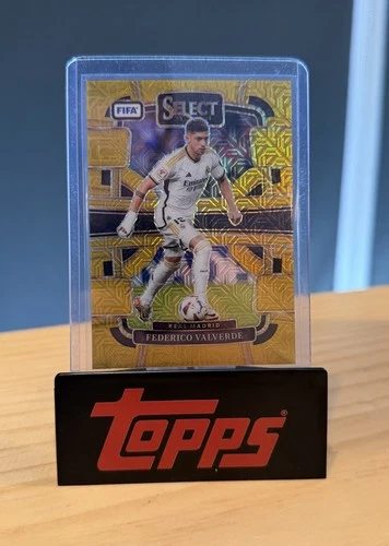 Federico Valverde 2023 Panini Select Gold /10