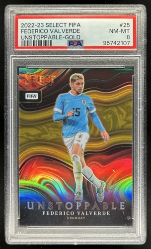 Federico Valverde 2022 Panini Select Gold /10