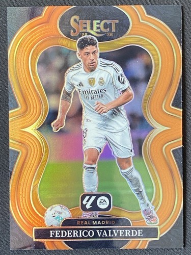 Federico Valverde 2025 Panini Select Orange /75