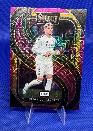 Federico Valverde 2024 Panini Select Purple Mojo