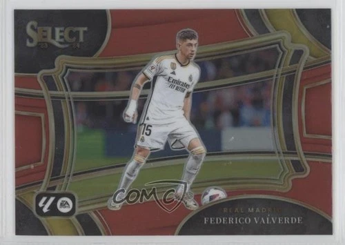 Federico Valverde 2023 Panini Select Red Prizm