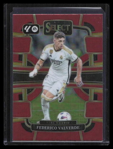 Federico Valverde 2023 Panini Select Rojo Prizm