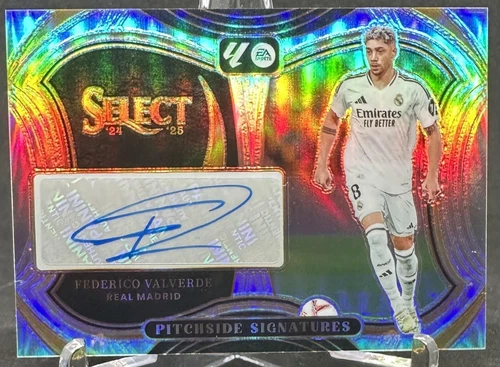 Federico Valverde 2024 Panini Select Silver Prizm