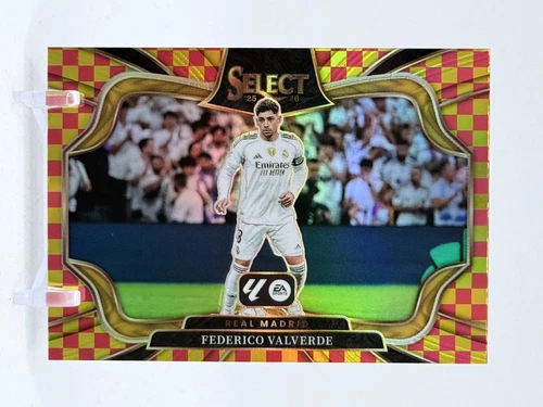 Federico Valverde 2025 Panini Select Tablero de Ajedrez