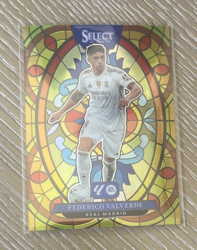 Federico Valverde 2025 Panini Select vetro colorato