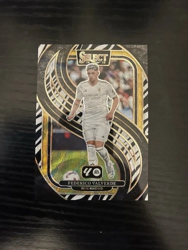 Federico Valverde 2024 Panini Select Zebra