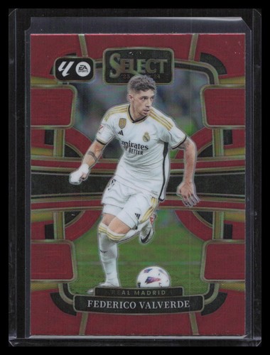Federico Valverde 2023 Panini Seleziona La Liga Rosso Prizm