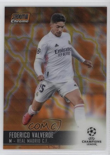 Federico Valverde 2021 Topps Stadium Club Chrome