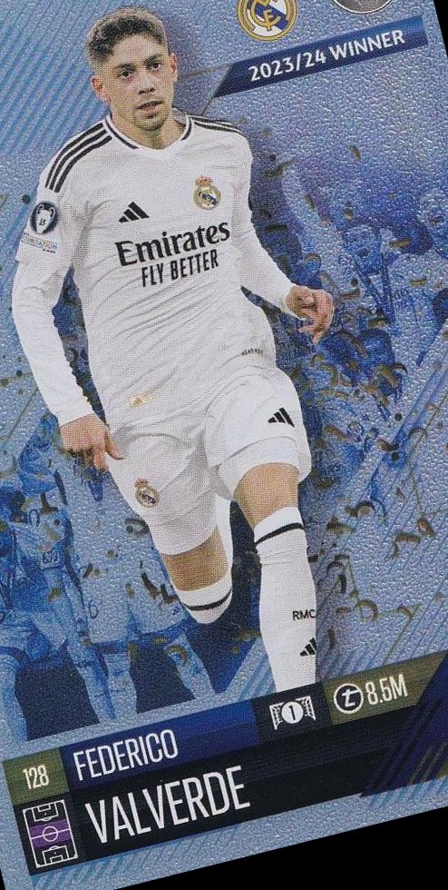 Federico Valverde 2024 Topps Match Attax UEFA Club Competitions