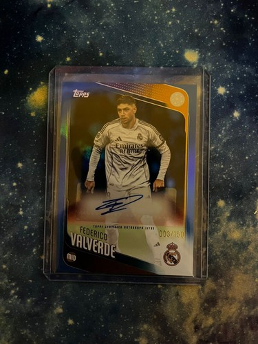 Federico Valverde 2025 Topps UCC Blue Foil /150