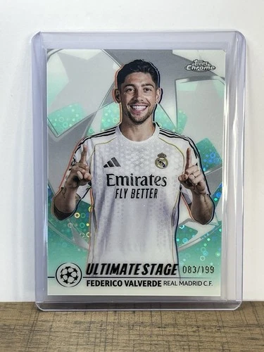 Federico Valverde 2025 Topps UCC Flagship /199
