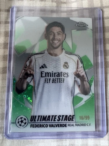 Federico Valverde 2025 Topps UCC Flagship /99