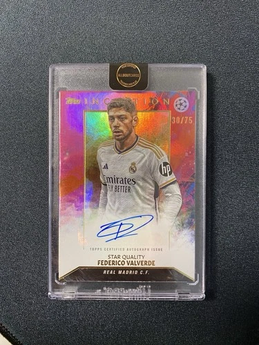 Federico Valverde 2024 Topps UCC Inception /75