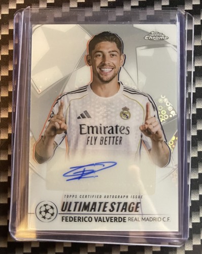 Federico Valverde 2025 Topps UCC Ultimate Stage Chrome
