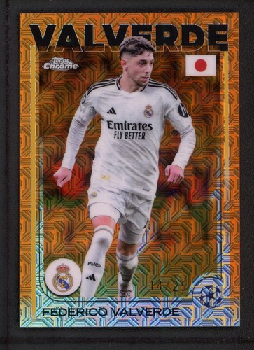 Federico Valverde 2025 Topps UEFA Champions League Arancione /25
