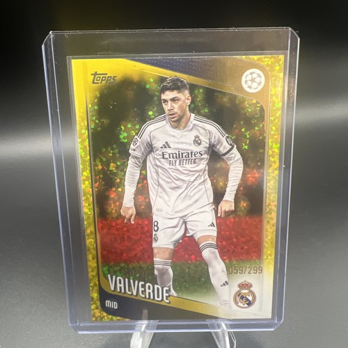 Federico Valverde 2024 Topps UEFA Champions League Oro /299