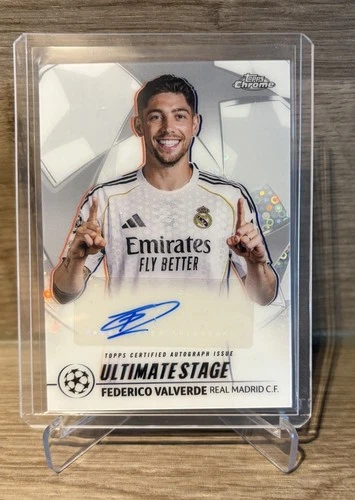 Federico Valverde 2025 Topps UEFA Club Competitions