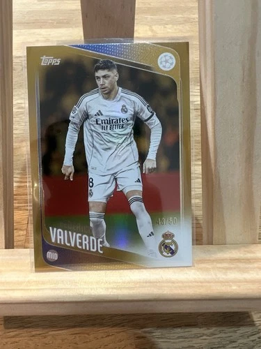 Federico Valverde 2025 Topps UEFA Club Competitions /50