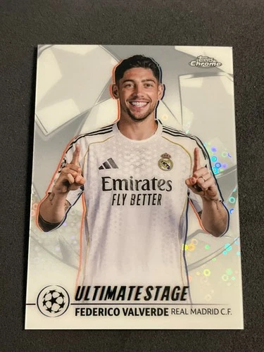 Federico Valverde 2025 Topps UEFA Clubes Competiciones