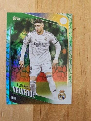 Federico Valverde 2025 Topps UEFA Green