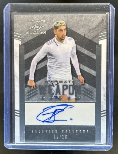 Federico Valverde 2022 Leaf Ultimate Plateadas /18