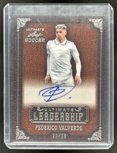 Federico Valverde 2022 Leaf Ultimate Silver /18