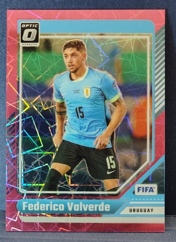 Federico Valverde 2024 Panini Velocity Pink /99