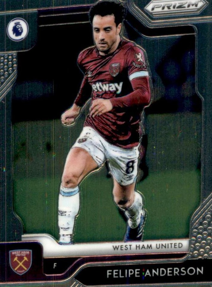 Felipe Anderson 2019 Panini Prizm Premier League 12