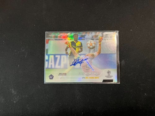 Felix Mambimbi 2021 Topps Chrome Stadium Club Calcio Argento