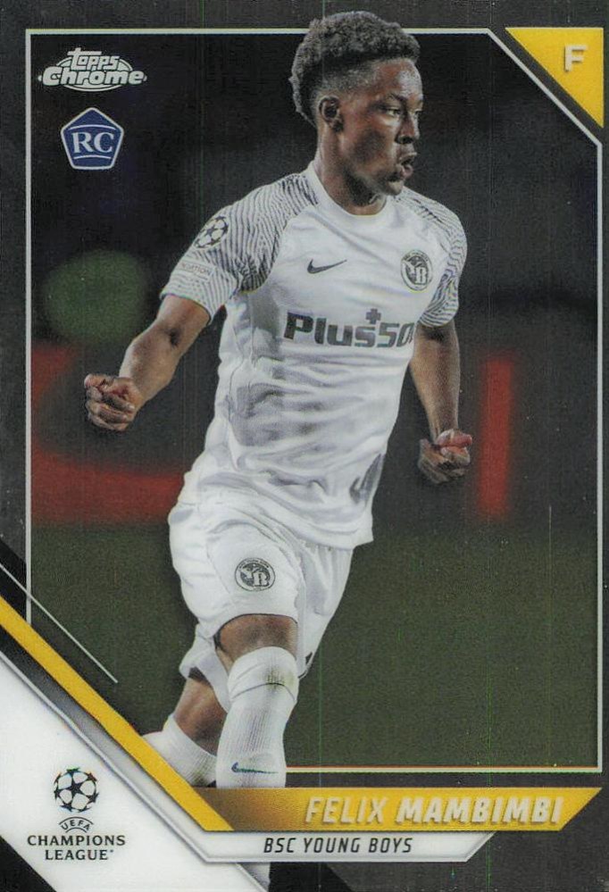 Felix Mambimbi 2021 Topps Chrome UCC 104