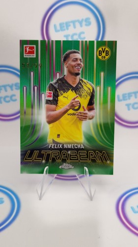 Felix Nmecha 2025 Topps Bundesliga Chrome Ultrabeam /99