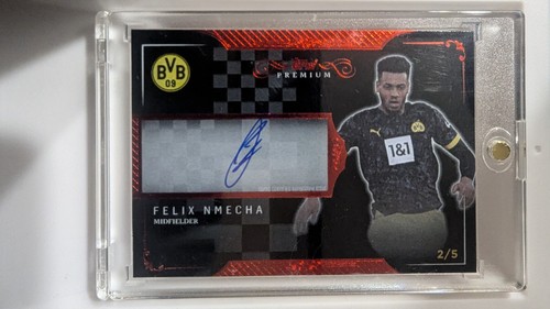 Felix Nmecha 2024 Topps BVB Borussia Dortmund Premium Black /5