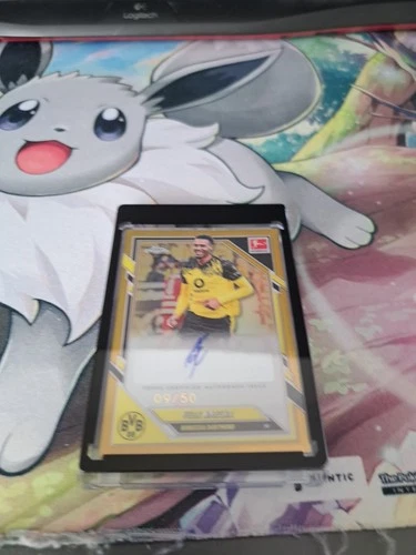 Felix Nmecha 2025 Topps Chrome Bundesliga True Gold /50