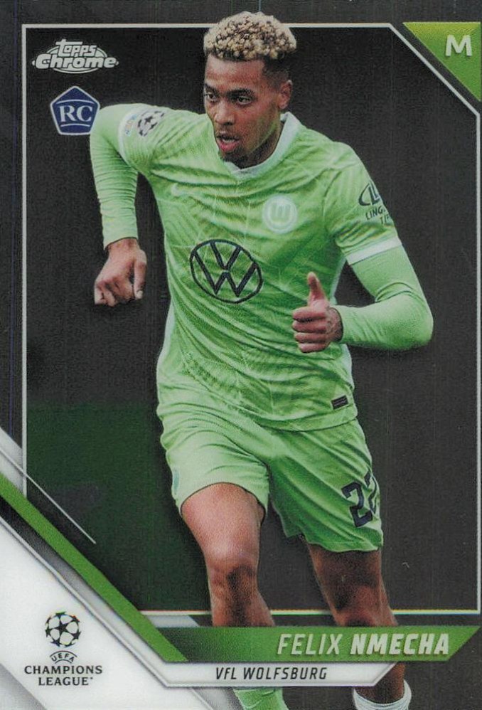 Felix Nmecha 2021 Topps Chrome UCC 170