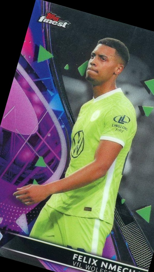 Felix Nmecha 2021 Topps Finest UEFA 75
