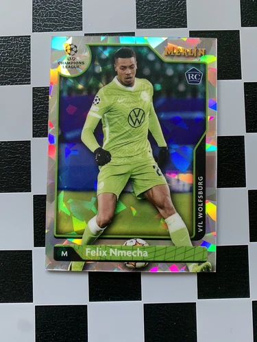 Felix Nmecha 2021 Topps Merlin Chrome Atomic /250